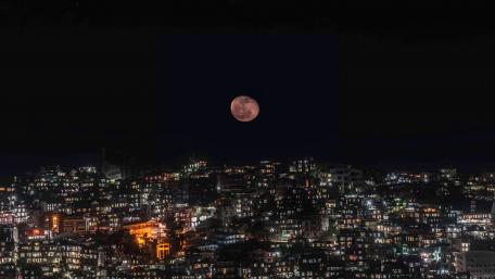 Night city wallpaper