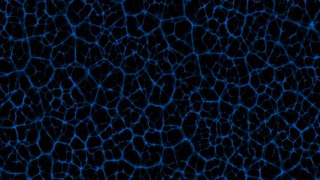 Blue mesh wallpaper
