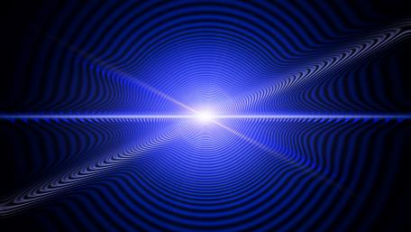 Light waves wallpaper
