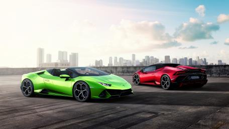 Lamborghini Huracan EVO Spyder wallpaper