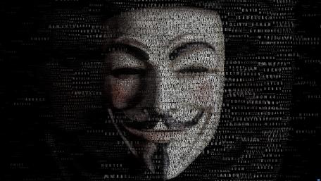 Matrix mask wallpaper