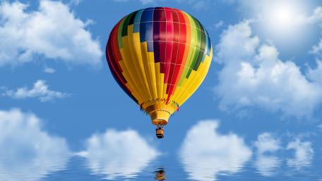 Colorful ballon wallpaper