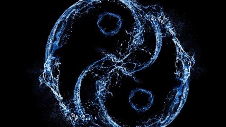 Yin and Yang wallpaper