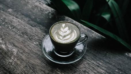 Morning coffee wallpaper