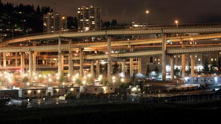 Interchange in Portland wallpaper