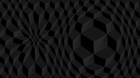3D Black pattern wallpaper
