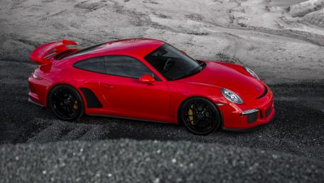Red Porsche wallpaper