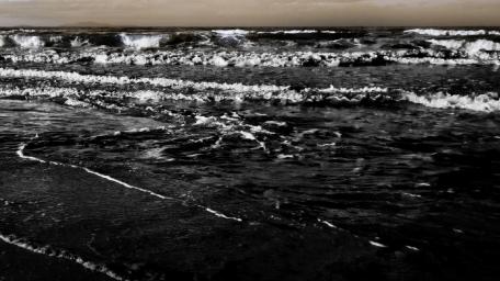 Rough Black Sea wallpaper
