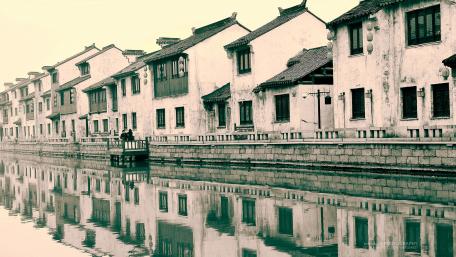Ancient town wallpaper