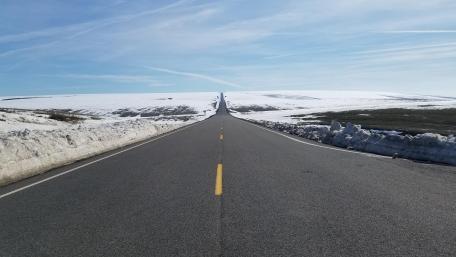 Country road wallpaper
