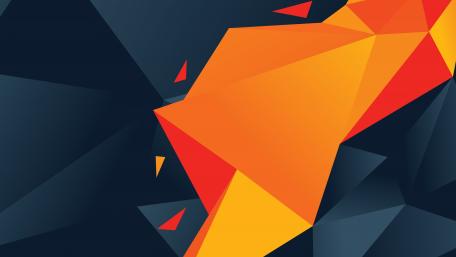 Low-poly abstract art wallpaper