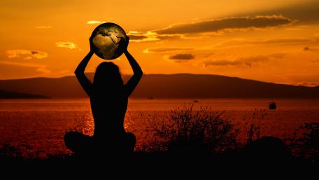Spiritual harmony wallpaper