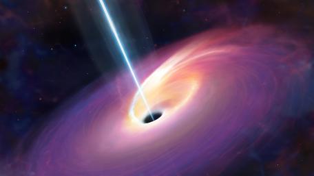Black hole wallpaper