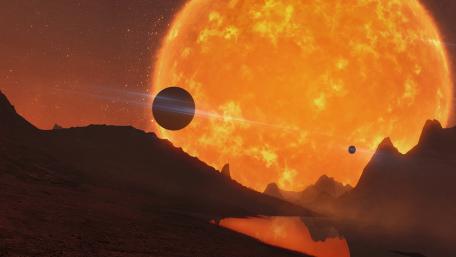Fantasy space art wallpaper