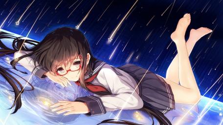 Starry Night Dreamer wallpaper