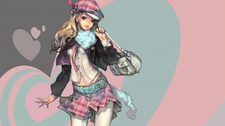 Lolita fashion anime girl wallpaper