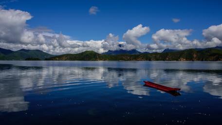 Lugu Lake wallpaper