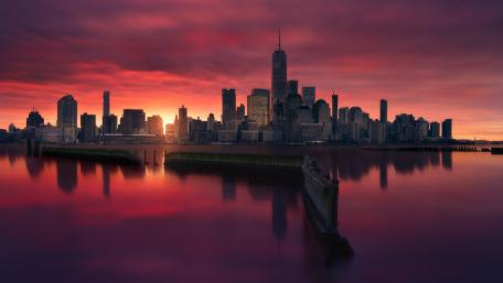 Lower Manhattan wallpaper
