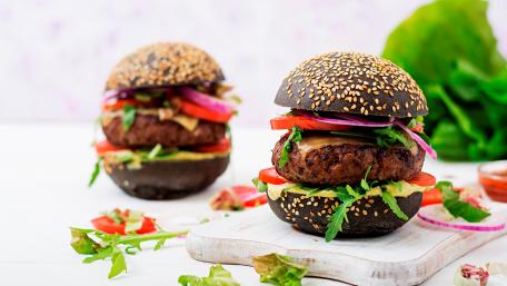 Healthy junk food wallpaper