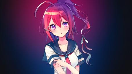 Anime School Girl wallpaper