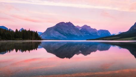 Saint Mary Lake, Glacier National Park wallpaper