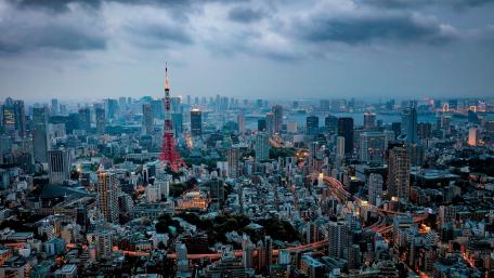 Tokyo cityscape wallpaper