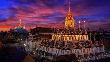 Loha Prasat Metal Castle wallpaper