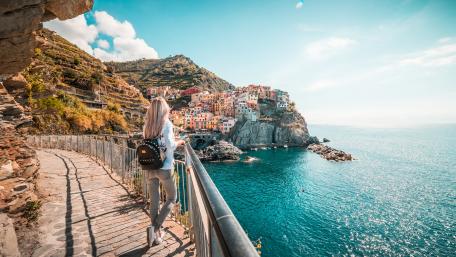 Manarola vacation wallpaper