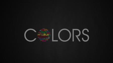 Vibrant Typography on Dark Background for Distinct Style wallpaper
