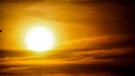 Golden Sunset Over Gangannagudem Sky wallpaper