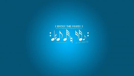 Enjoy the music wallpaper