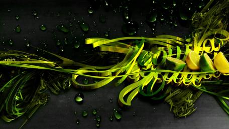 3D text wallpaper