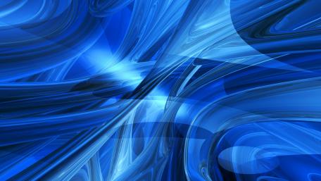 Blue 3D tubes wallpaper