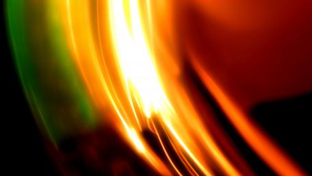 Vibrant Swirls of Colorful Light wallpaper