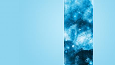Serene Blue Abstract Wallpaper wallpaper