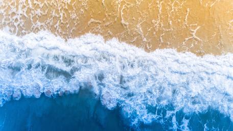 Rolling Ocean Serenity wallpaper