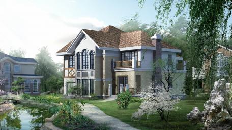 Model house wallpaper