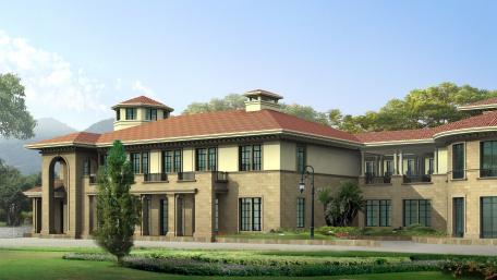 3D model house wallpaper