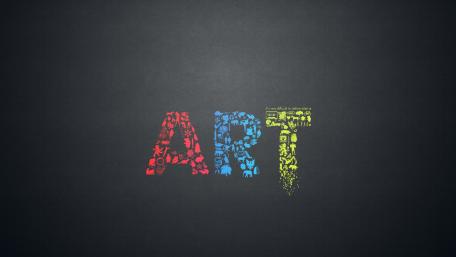 ART Typography wallpaper
