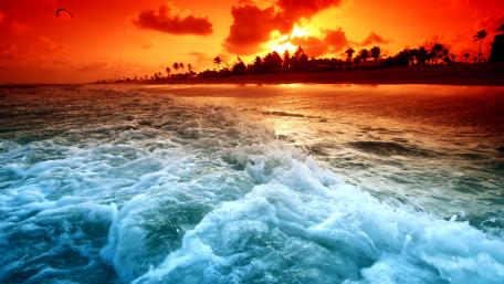 Beautiful sunset wallpaper