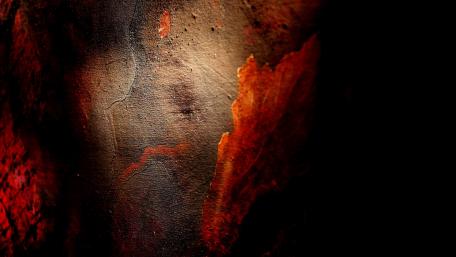 Close up abstract painting wallpaper