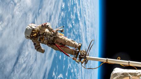 Russian Spacewalk wallpaper