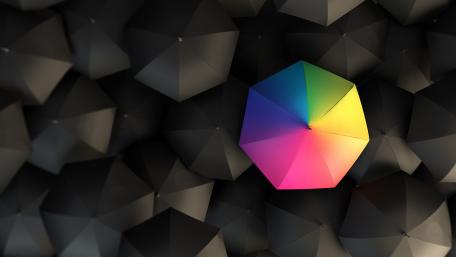 Opposite Colours wallpaper