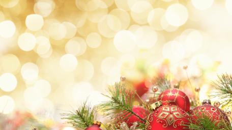 Bokeh Xmas wallpaper