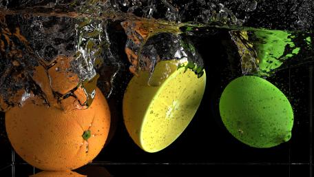 Fruit Splash wallpaper