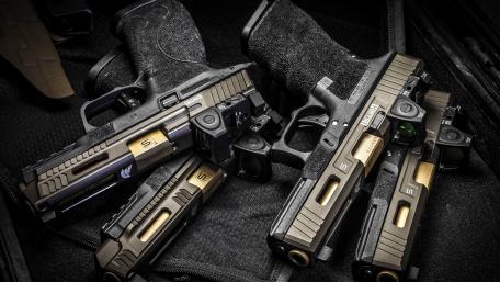 Firearms Arsenal in High Definition wallpaper