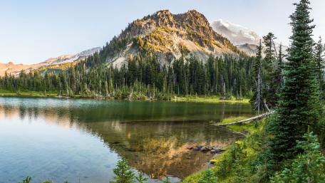 Mineral Lake wallpaper
