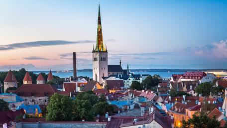 Old Town of Tallinn wallpaper