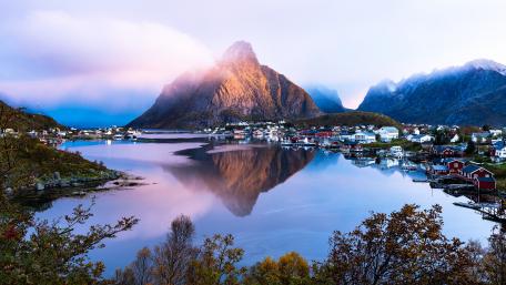Reinefjorden wallpaper