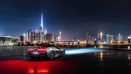 2019 Pininfarina Battista in Dubai wallpaper